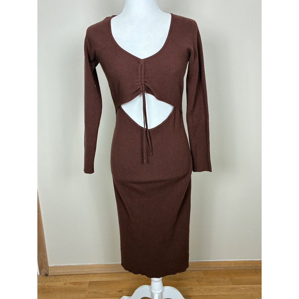 All in Favor Cut Out Bodycon Dress Women's Size XL (G3)